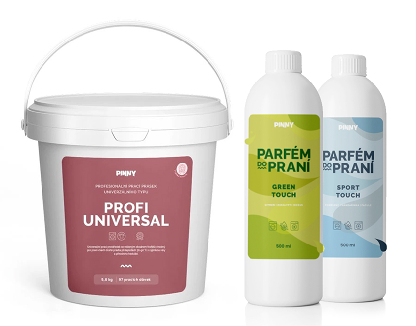 Rozšíření obalů Pinny