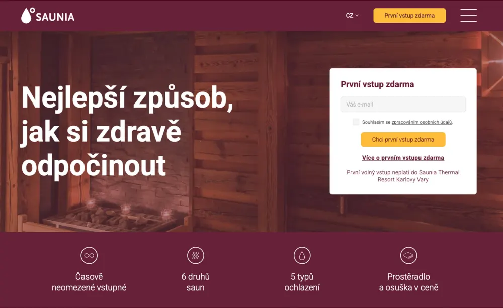 Web Saunia